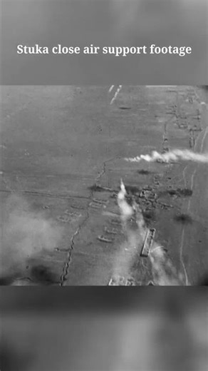 Stuka close air support | WWII german combat footage