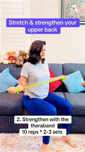 Fix Upper Back Pain with These Simple Stretch & Strength Moves