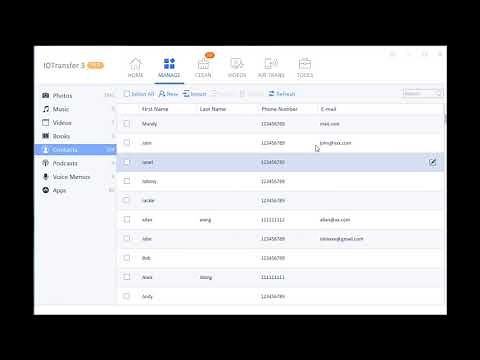 How To Manage iPhone Contacts on PC
