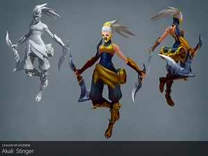 League of Legends Akali Skins