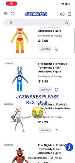 PLEASE JAZWARES #fnaf #jazwares @Jazwares | jazwares