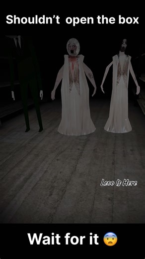 I Touched the Box & All 3 Appeared 😨 | House of Slendrina Ending #shorts