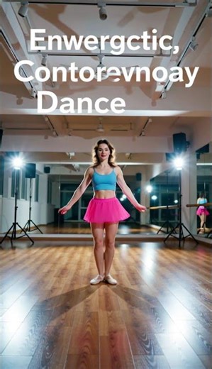 Energetic Contemporary Dance in Short Frock | Powerful Moves & Emotional Expression