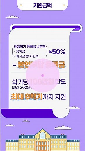 2025년 2학기 안산시 대학생 본인부담 등록금 반값지원 사업 안내