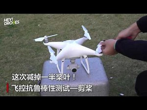 Phantom 4 Pro Crash & Splash Water Test