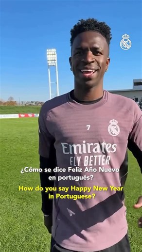 Real Madrid Foundation Football Program India -Conscient Sports on Instagram: "🤔 How do you say Happy New Year in YOUR language? 🗣️ ¿Cómo se dice Feliz Año Nuevo en TU idioma? . . . Reposting - @realmadrid"