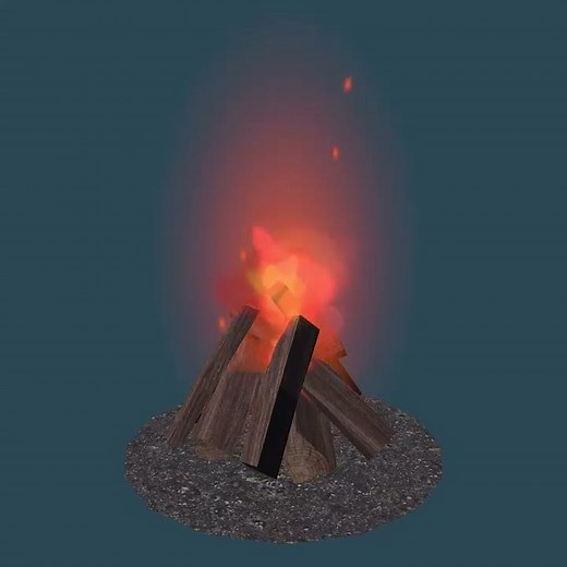 焚火 #unity #パーティクル