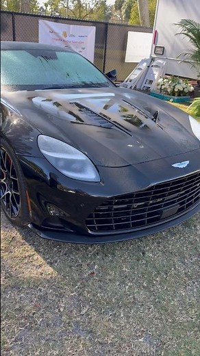 NEW ASTON MARTIN VANQUISH IS JAMES BONDS NEW RIDE.