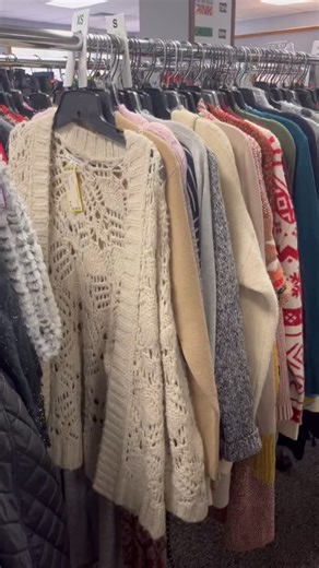 We have sooo many cardigans in right now! Sizes XS-3X! Lots of colors and styles. And comment down below how many times you see Jessi’s pretty, pretty face peeking out from behind the cardigans! 😂 | Clothing Carousel