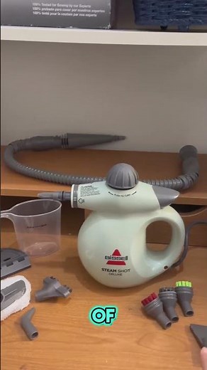 BISSELL Steam Shot OmniReach The Ultimate Handheld Steam Cleaner for a Chemical Free Home