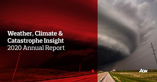 Weather, Climate & Catastrophe Insight: 2020 Annual Report | Aon