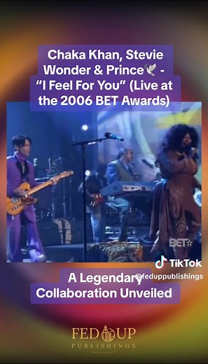 Chaka Khan I Feel For You live 2006 BET Awards ft. Stevie Wonder & Prince