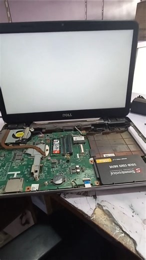 Dell Laptop White Display Problem _ inspiron and vostro