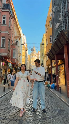 Farah Haris on Instagram: "Turkey time 🇹🇷🤍 . . . . Galata tower - Taksim - Istanbul - Nisantasi - Sultan Ahmet - Bodrum - Yalikavak - Couple - Couple Reel - Husband and Wife - Travel - Vacation- Travel Reel - Pakistani - Cappadocia - Outfit - Fashion - Matching Outfits - Airport . . #turkey #bodrum #cappadocia #istanbul #galata"