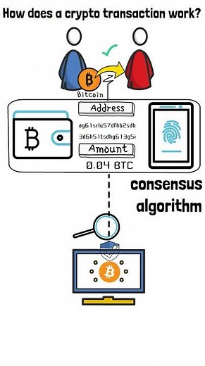 How Does a Cryptocurrency Transaction Work?