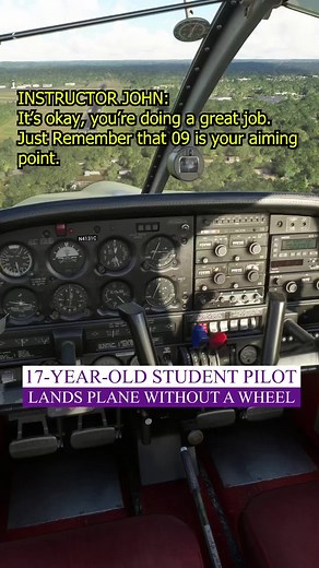 17-year-old student pilot lands plane with a missing wheel real ATC records - Part 4 of 4... #beverly #massachusetts #emergencylanding #studentpilot #piperpa28