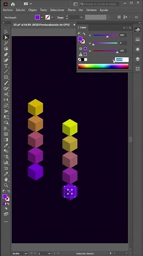 Illustrator Tutorial: Cómo crear elementos 3D en Adobe Illustrator