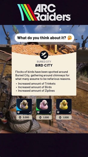 Bird City Condition in ARC Raiders 🐦 | #arcraiders | LiamxF | #shorts