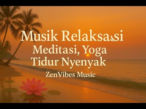 Musik Relaksasi 1 Jam | Meditasi, Yoga, Tidur Nyenyak & Redakan Stres | ZenVibes Music