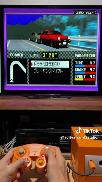 Initial D: Another Stage on Game Boy Advance