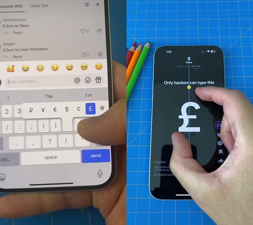 #duet with @spllitz #hacker can you typ£ it? 🤨💬 #tutorial