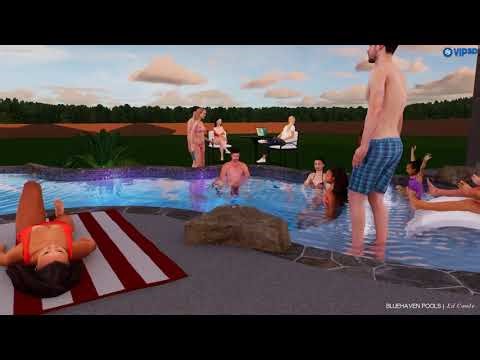 Custom Pool Design by Ed (Revised New Braunfels Tx )