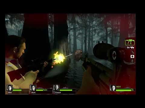 Left 4 Dead 2 Swamp Fever Full Campaign Walkthrough | All Chapters (No Commentary)