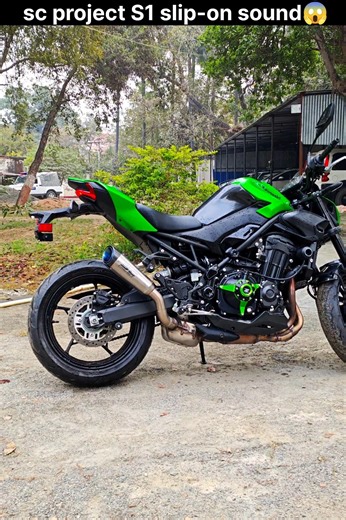 z900 sc project s1 taitanum limited edition slip on exhaust sound very lauded Cold start #scproject