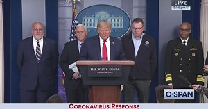 President Trump with Coronavirus Task Force Briefing