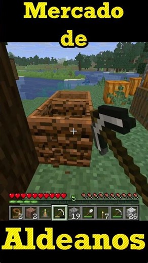 Create your own Villager MARKET in Minecraft
