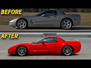 C5 Corvette FULL Transformation Widebody + Color Change