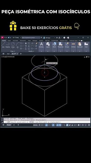 AutoCAD: Como Criar Círculo Isométrico (Isocircle)