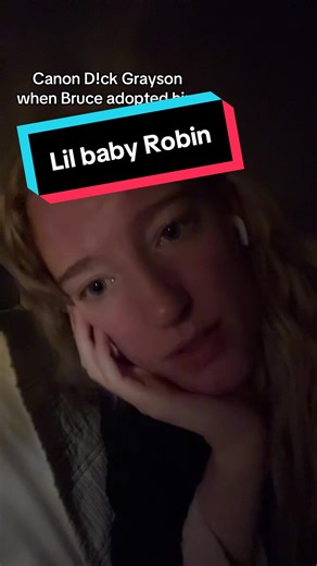 Like he has more layers than just “the angry robin” or just “the kind robin” it’s a biiiit more complex than that but I just read ‘Dark Victory’ and trust this is canon. #dc #batman #robin #nightwing #richardgrayson