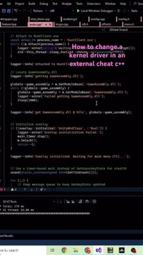 How to change a Kernel Driver in an External Cheat #gaming #fortnite #rust