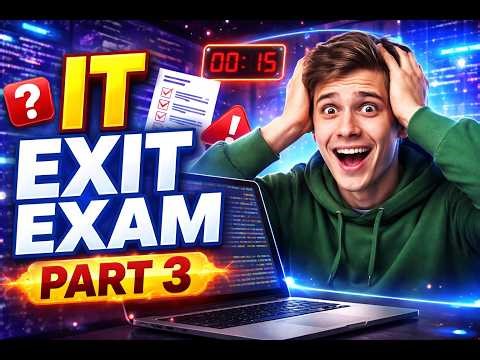 IT related field Exit Exam part 3