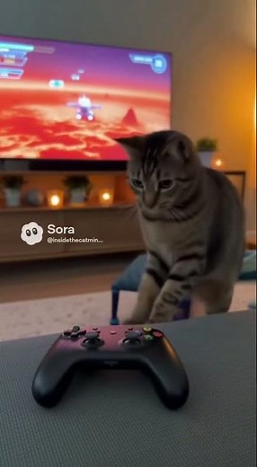 POV My Cat Becomes a Gamer 😹🎮 (Zero Skill, Maximum Chaos)