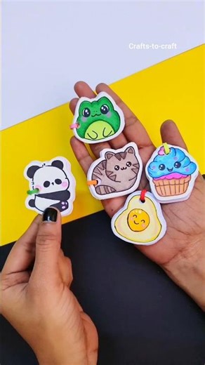 Diy Cute Mini Notebook 😍 | Stationary Craft ideas #mininotebook #shorts #craftstocraft