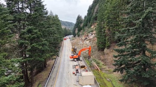 I-5 landslide closure near Bellingham enters seventh day with no reopening timeline