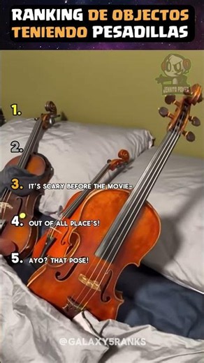 TOP 5 NIGHTMARE OBJECT MOMENTS 2 (Parody) Rankings IN SPANISH #shorts #humor