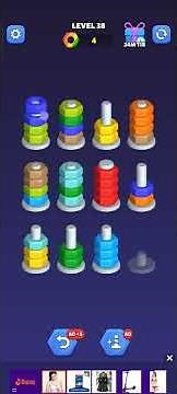 Nut Sort Color Puzzle Games Gameplay — By MSA games official