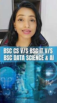 BSC IT vs BSC CS vs BSC Data Science & AI | Which to Choose?