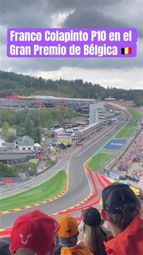 FRANCO COLAPINTO P10 EN EL GRAN PREMIO DE BÉLGICA. #f1 #formula1 #belgiangp #colapinto