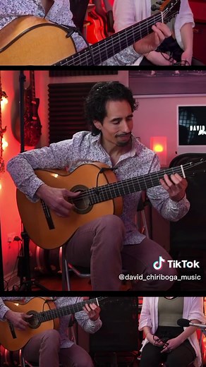 Passionate Spanish Classical Guitar with Castanets