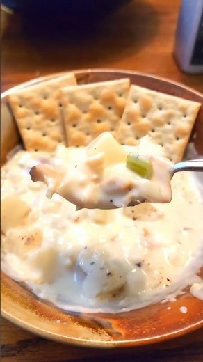 Classic Clam Chowder Recipe | Creamy Comfort in a Bowl! 🥣✨