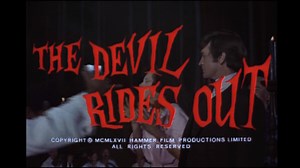 Horror legend Christopher Lee stars in Hammer Films' THE DEVIL RIDES OUT. Now available to scare you senseless on Blu-ray. Oder now @ https://www.shoutfactory.com/product/the-devil-rides-out?product_id=7201 or other fine online reailers. | Scream Factory