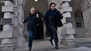 Benedict's parents and a nod to Basil Rathbone in Sherlock finale