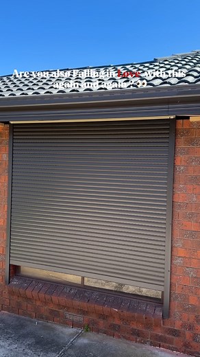 Did you know we can install roller shutters in the eaves as well? Most people think shutters only go on the window frame but at Ultimate Shutter, our team is trained to fit them seamlessly into the eaves for a cleaner, more streamlined look. Ultimate Shutter will make it happen. #homesecurity #rollershutter #australia #rollershutters #fyp #explorepage | Ultimate Shutter