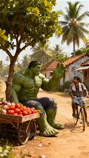 Hulk thakkali vikkiraru 😂 | Hulk Tamil Funny | Mass Universe Short | AI Edit | 4K Ultra HD