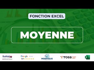 MOYENNE Excel : moyenne des nombres 🥁 [Exercice et vidéo]