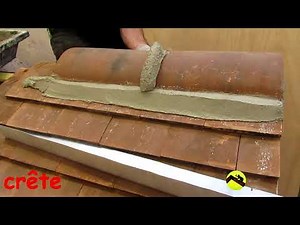 TUILE PLATE 3 faîtage scellé